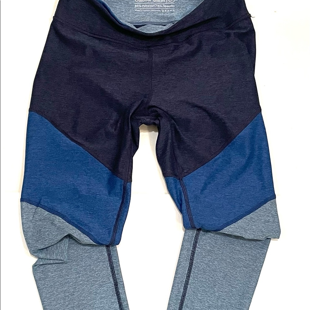 Outdoor Voices Women’s Athletic Leggings Medium Colorblock